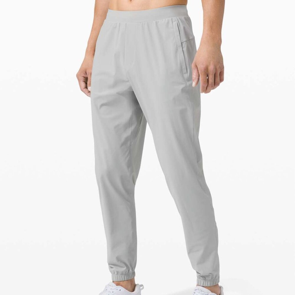Lululemon Surge Jogger Silver Drop Size Small SHORTER 27 Inseam